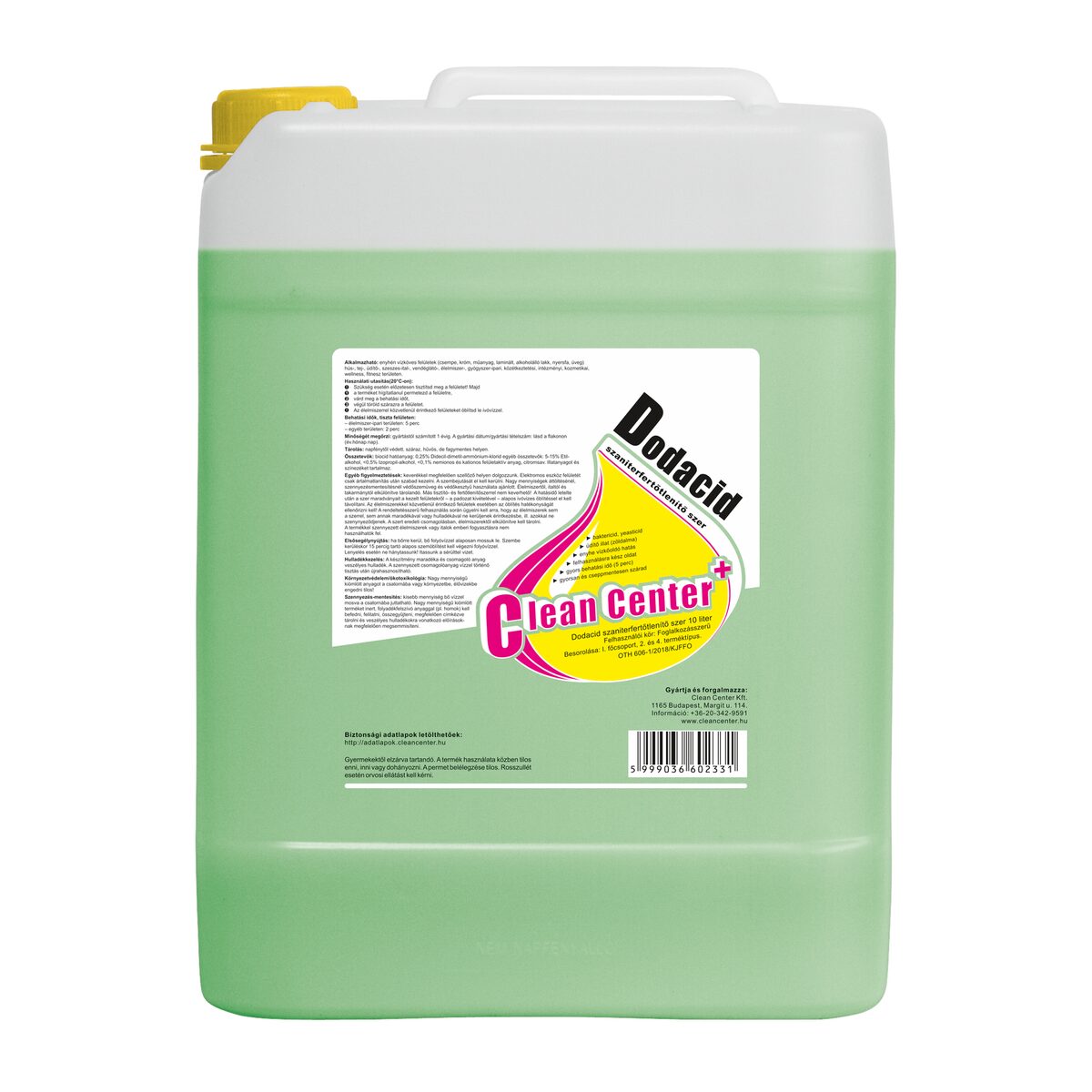 Dodacid szaniterfertőtlenítő szer 10 liter