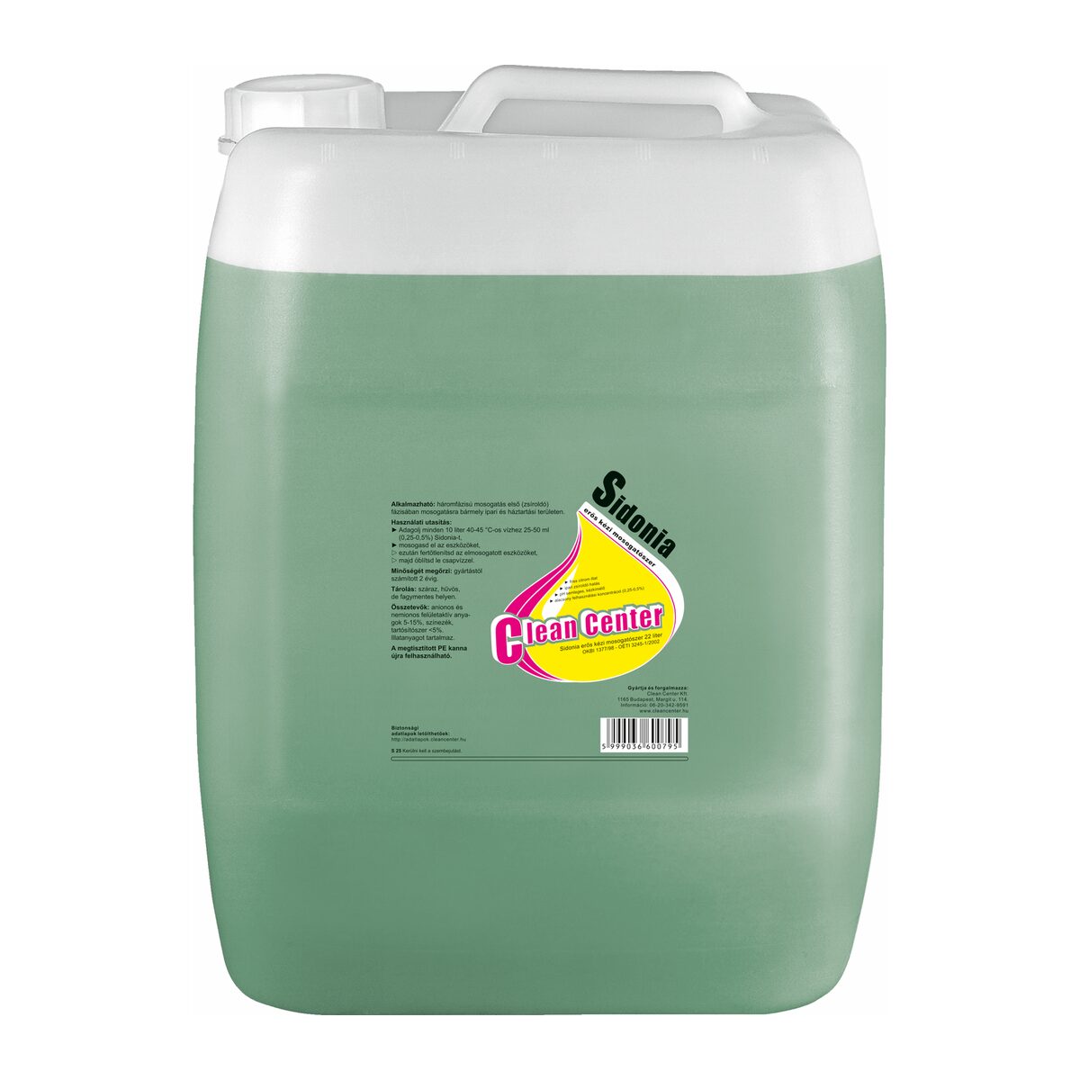 Sidonia-strong mosogatószer 22 liter